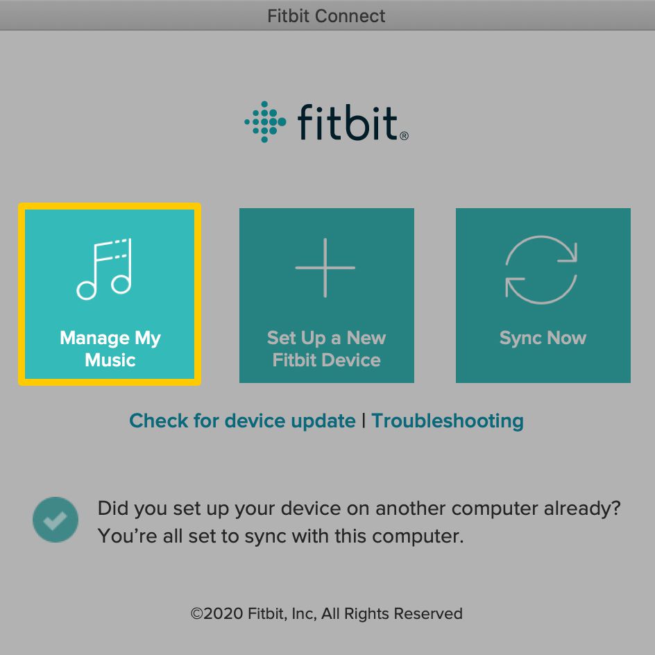 Fitbit connect software for mac